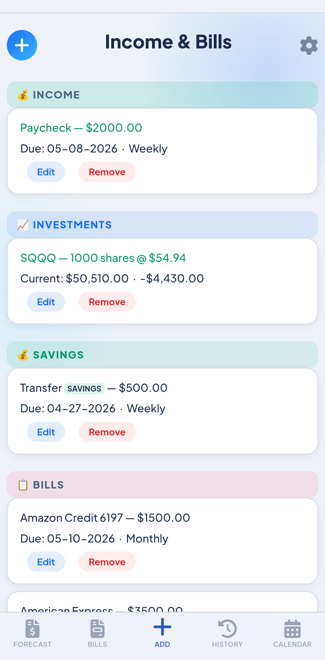 Bills Light